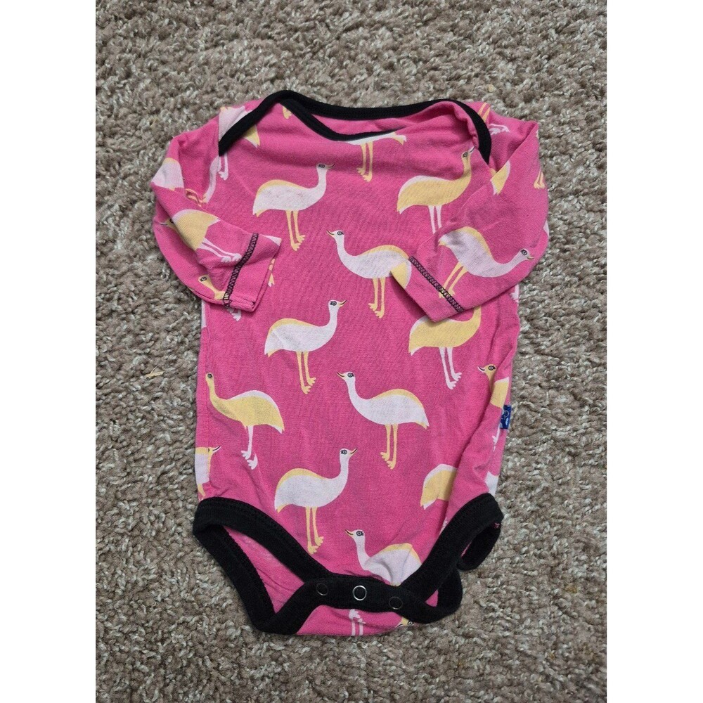 Kickee pants bamboo bodysuit size 0-3 months